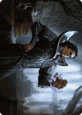 Spiteful Hexmage Art Card card from Art Series: Wilds of Eldraine