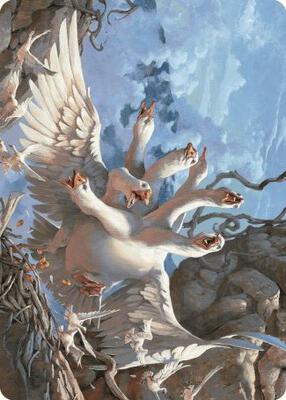 The Goose Mother Art Card card from Art Series: Wilds of Eldraine