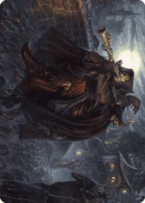 Totentanz, Swarm Piper Art Card card from Art Series: Wilds of Eldraine