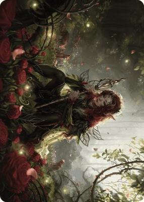 Yenna, Redtooth Regent Art Card card from Art Series: Wilds of Eldraine