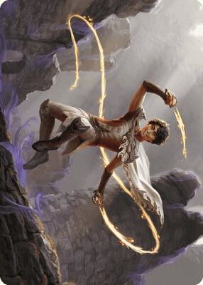 Kellan, the Fae-Blooded Art Card card from Art Series: Wilds of Eldraine