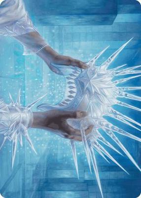 Hylda's Crown of Winter Art Card card from Art Series: Wilds of Eldraine
