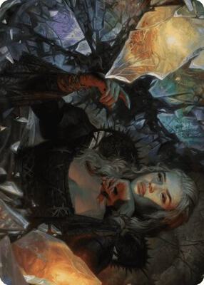 Prophetic Prism Art Card card from Art Series: Wilds of Eldraine