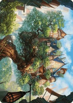 Edgewall Inn Art Card card from Art Series: Wilds of Eldraine