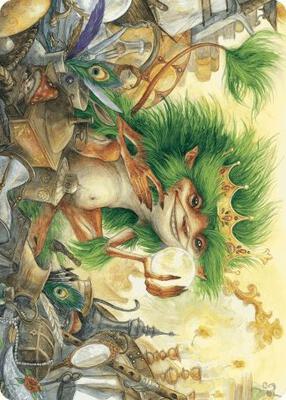 Knickknack Ouphe Art Card card from Art Series: Wilds of Eldraine