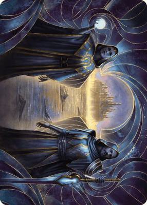 Court of Vantress Art Card card from Art Series: Wilds of Eldraine