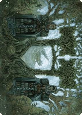 Court of Garenbrig Art Card card from Art Series: Wilds of Eldraine