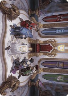 Throne of Eldraine Art Card card from Art Series: Wilds of Eldraine