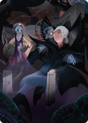 Eriette of the Charmed Apple Art Card card from Art Series: Wilds of Eldraine