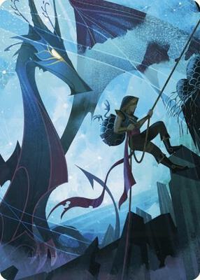 Hatching Plans Art Card card from Art Series: Wilds of Eldraine