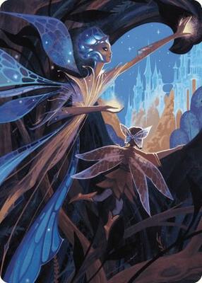 Kindred Discovery Art Card card from Art Series: Wilds of Eldraine