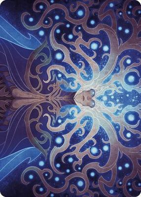 Omniscience Art Card card from Art Series: Wilds of Eldraine