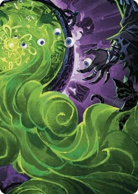 Waste Not Art Card card from Art Series: Wilds of Eldraine