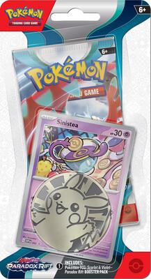 Paradox Rift Single Pack Blister [Sinistea] card from SV04: Paradox Rift