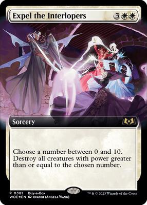 Expel the Interlopers card from Buy-A-Box Promos