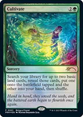 Cultivate (Bring-a-Friend Promo) card from Unique and Miscellaneous Promos