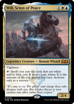 Will, Scion of Peace card from Promo Pack: Wilds of Eldraine