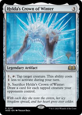 Hylda's Crown of Winter card from Promo Pack: Wilds of Eldraine