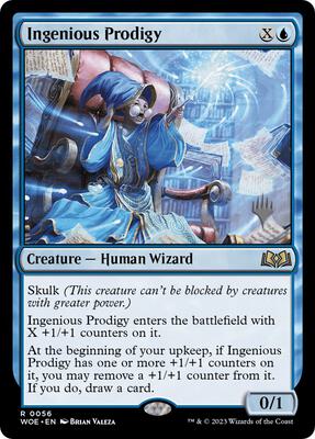 Ingenious Prodigy card from Promo Pack: Wilds of Eldraine