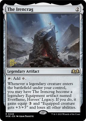 The Irencrag card from Prerelease Cards