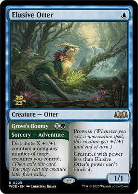 Elusive Otter card from Prerelease Cards