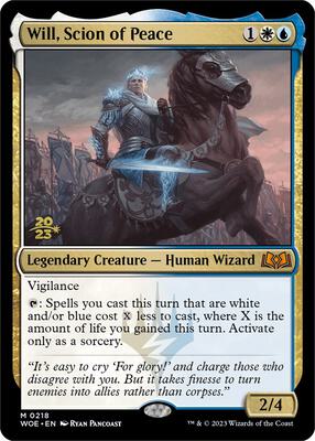 Will, Scion of Peace card from Prerelease Cards