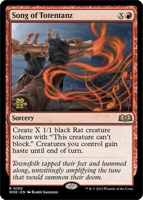 Song of Totentanz card from Prerelease Cards