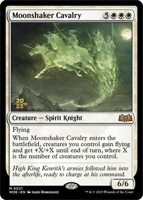 Moonshaker Cavalry card from Prerelease Cards