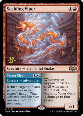 Scalding Viper card from Prerelease Cards