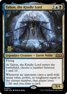 Talion, the Kindly Lord card from Prerelease Cards