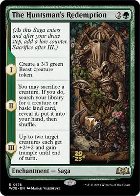 The Huntsman's Redemption card from Prerelease Cards