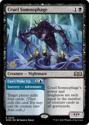 Cruel Somnophage card from Prerelease Cards