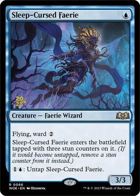 Sleep-Cursed Faerie card from Prerelease Cards