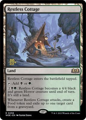 Restless Cottage card from Prerelease Cards