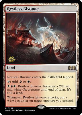 Restless Bivouac card from Prerelease Cards
