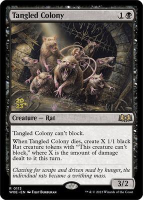 Tangled Colony card from Prerelease Cards