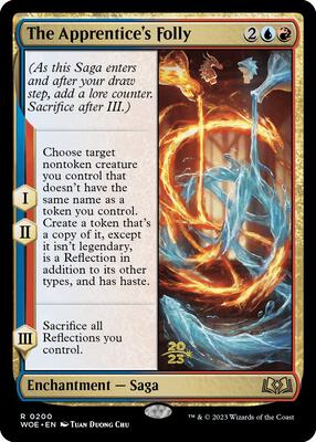The Apprentice's Folly card from Prerelease Cards