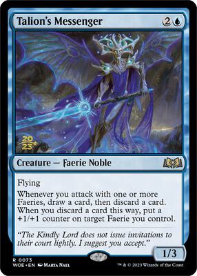 Talion's Messenger card from Prerelease Cards