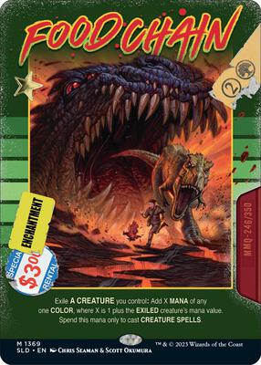 Food Chain card from Secret Lair Drop Series