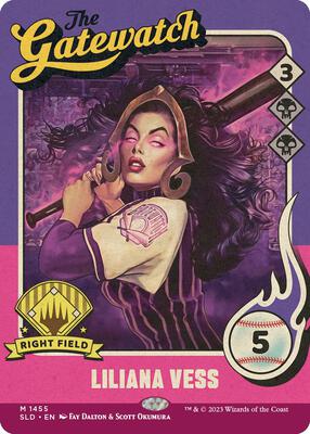 Liliana Vess (1455) card from Secret Lair Drop Series