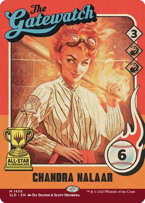 Chandra Nalaar (1456) card from Secret Lair Drop Series
