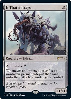 It That Betrays (1176) card from Secret Lair Drop Series