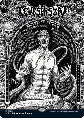 Tevesh Szat, Doom of Fools card from Secret Lair Drop Series