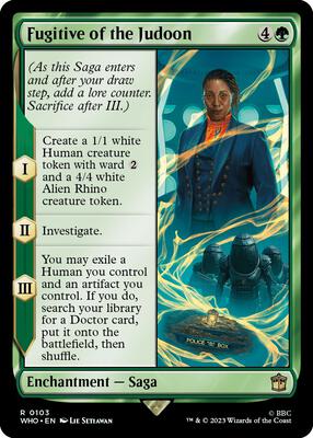 Fugitive of the Judoon card from Universes Beyond: Doctor Who