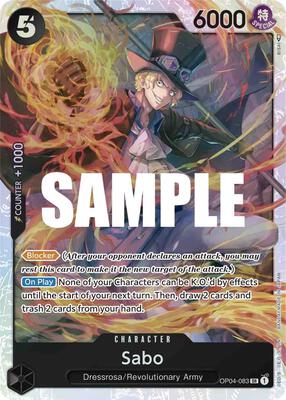 Sabo card from Kingdoms of Intrigue
