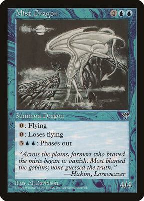 Mist Dragon card from Mirage