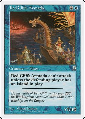 Red Cliffs Armada card from Portal Three Kingdoms