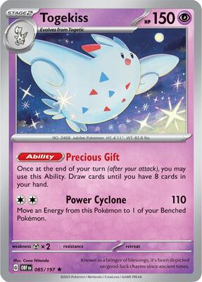 Togekiss card from Deck Exclusives