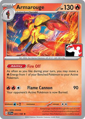 Armarouge - 041/198 card from Prize Pack Series Cards