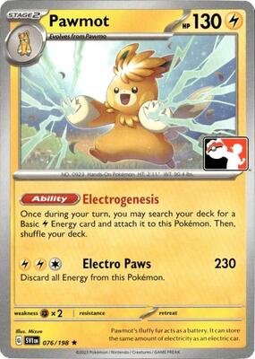 Pawmot - 076/198 card from Prize Pack Series Cards